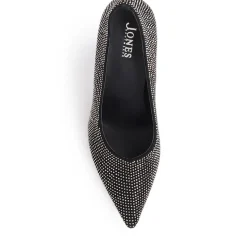 Yanna Embellished Court Shoes - Pewter