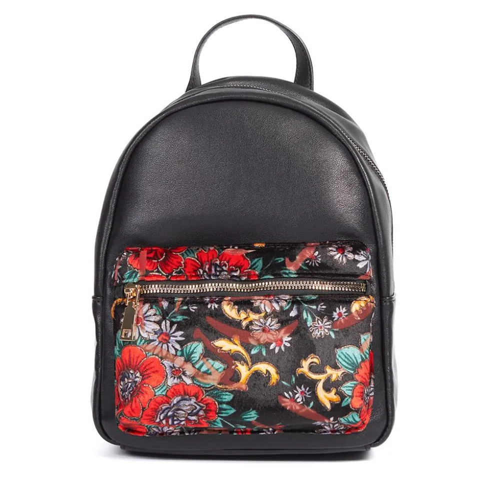 Zip-Close Backpack - Floral
