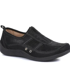 Zip Fastening Trainers - Black