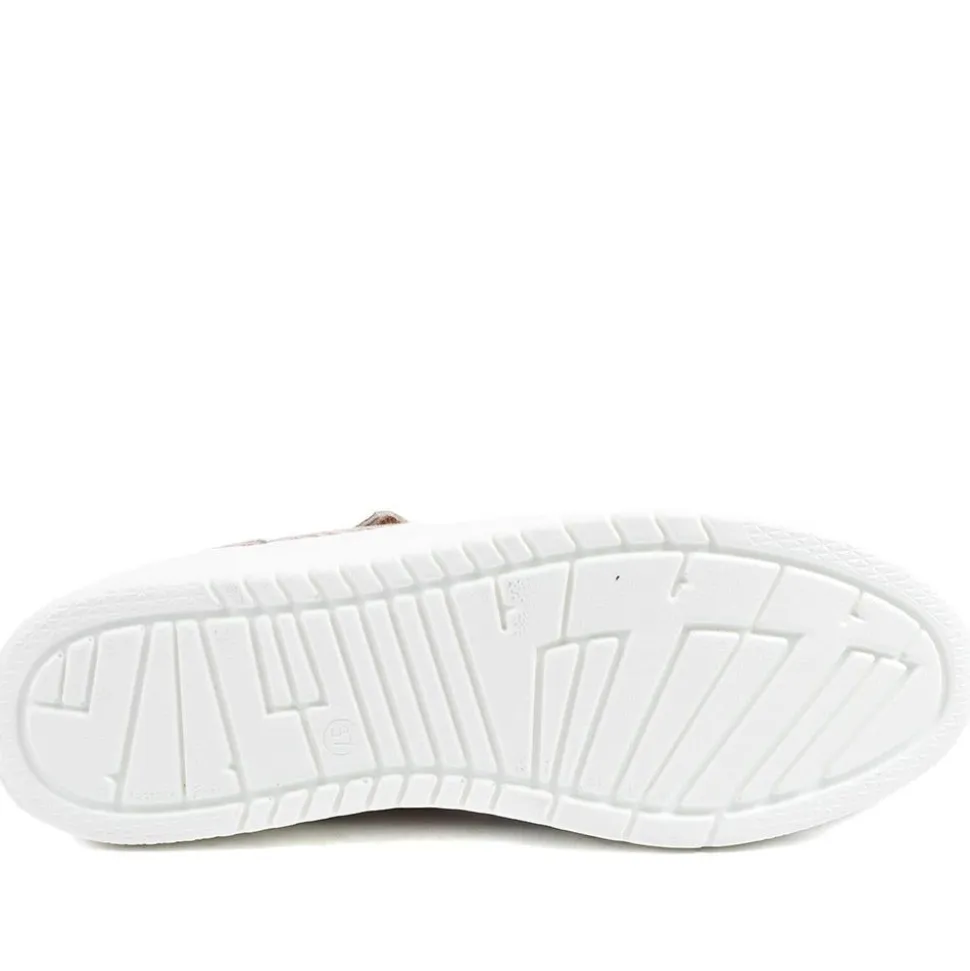Zip Up Chunky Platform Trainers - Floral