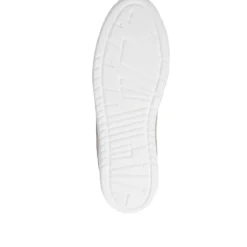 Zip Up Chunky Platform Trainers - Soft Gold