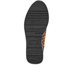 Zip-Up Laced Trainers - Leopard