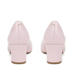Zoey Leather Court Shoes - Lilac